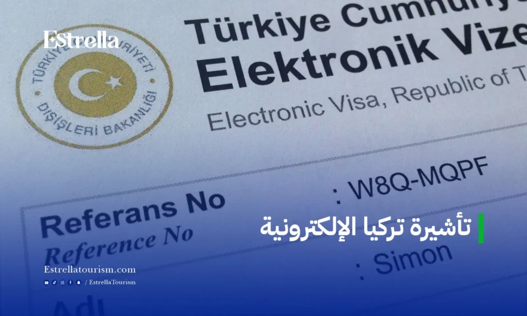 تأشيرة تركيا الإلكترونية