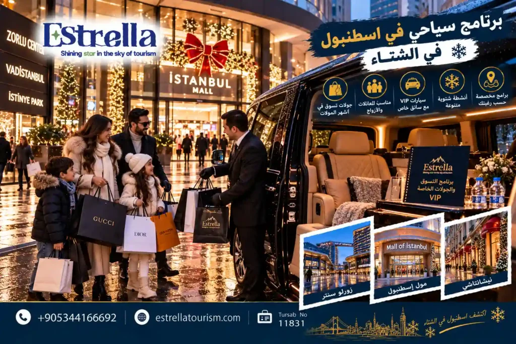 تكلفة برنامج سياحي في اسطنبول في الشتاء